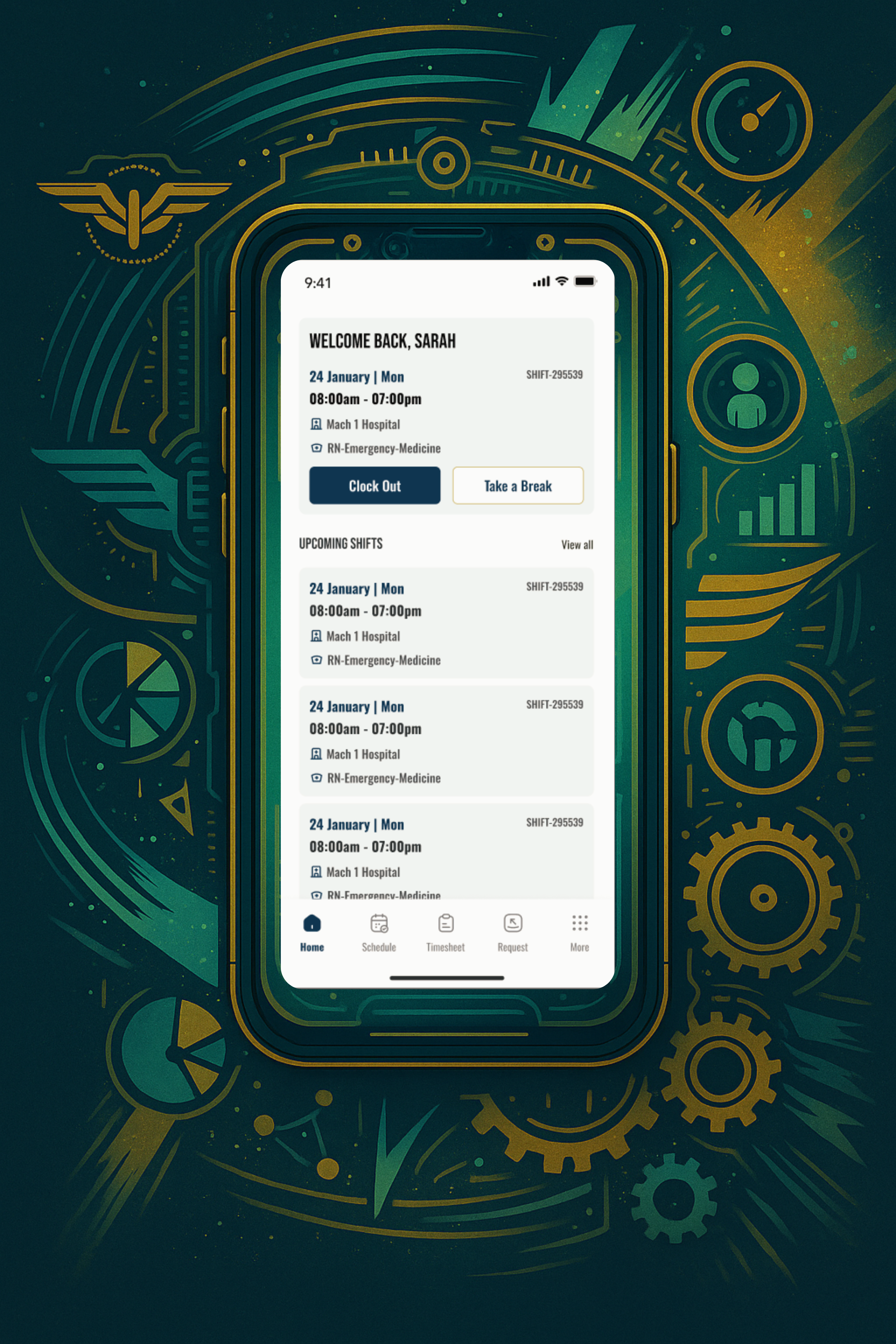 Mach 1 Scheduler dashboard preview